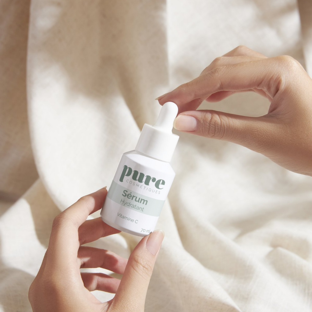 flacon compte gouttes sérum visage